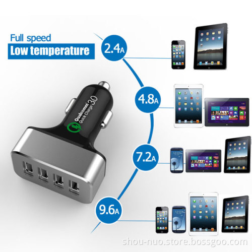 Smart charger for mobile phone super fast phone adapter usb multi power charger